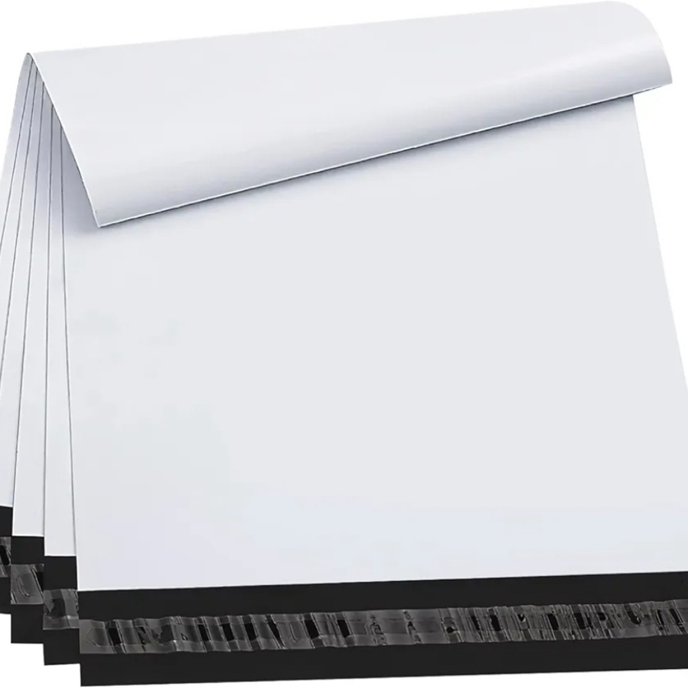 White Poly Mailers 14.5" X 19" (10 Pk)